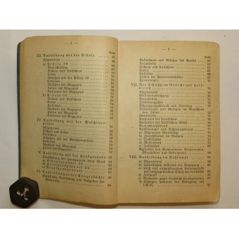 Ausbildungsvorschrift für die Infanterie (A.V.I.). Heft 2a. Schyttekompaniet. Espenlaub militaria